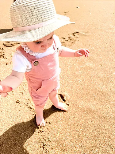 Organic Cotton Dungaree Shorts