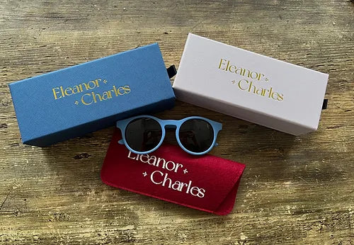Matt Steel Blue Polarised UV400 Sunglasses