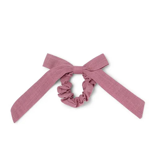 Organic Cotton Ribbon Scrunchie