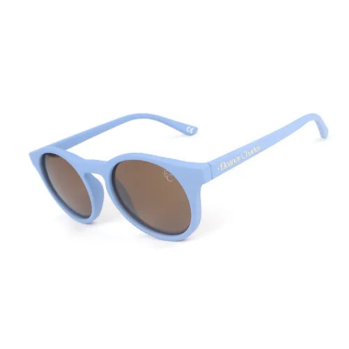 Matt Steel Blue Polarised UV400 Sunglasses