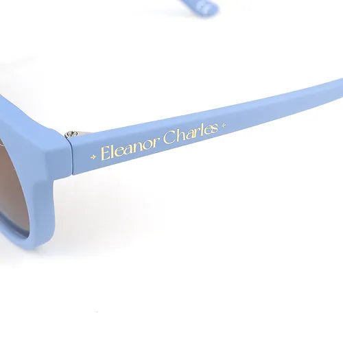Matt Steel Blue Polarised UV400 Sunglasses