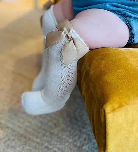 Beautiful Bow Socks