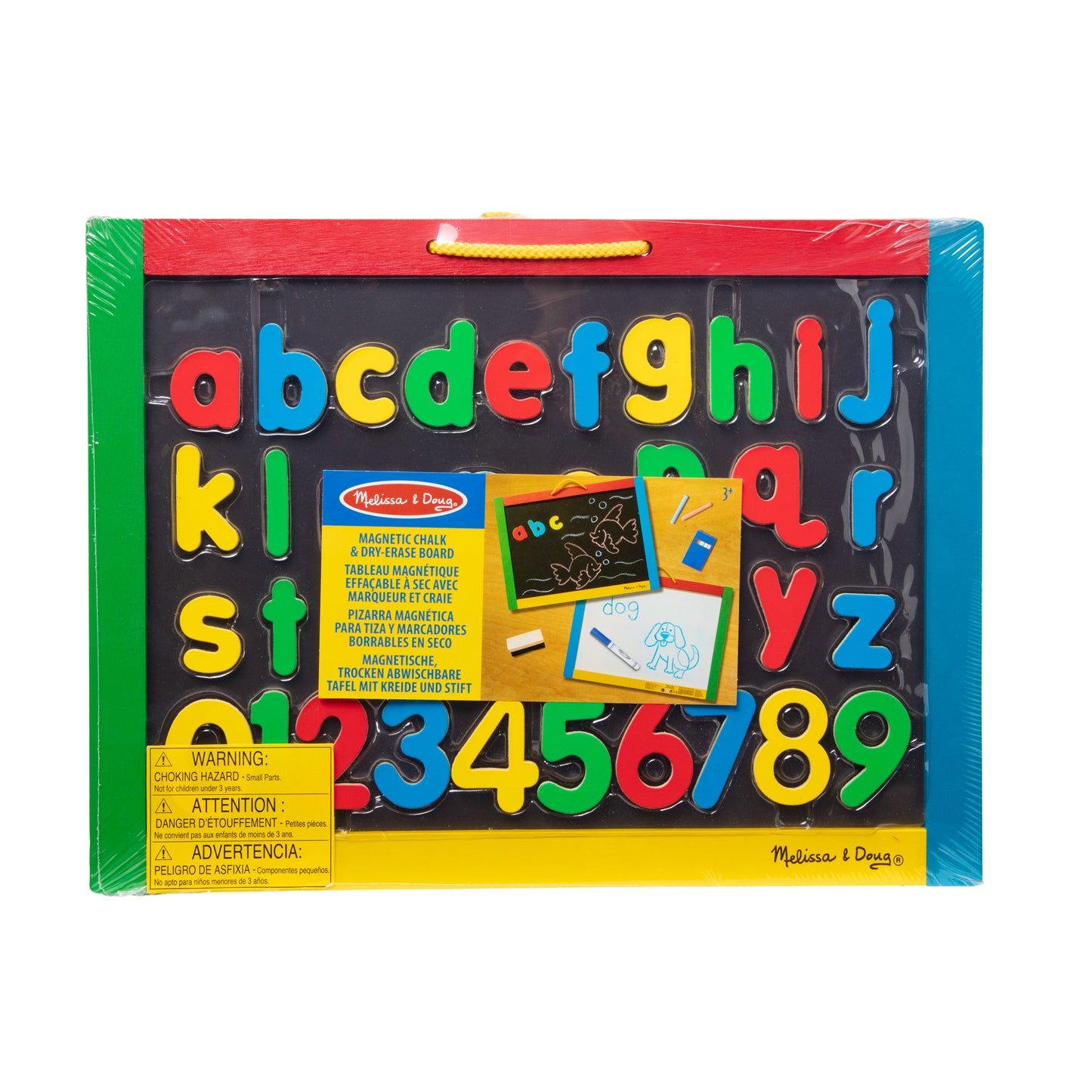 Melissa & Doug Magnetic Chalk & White Dry-Erase Board