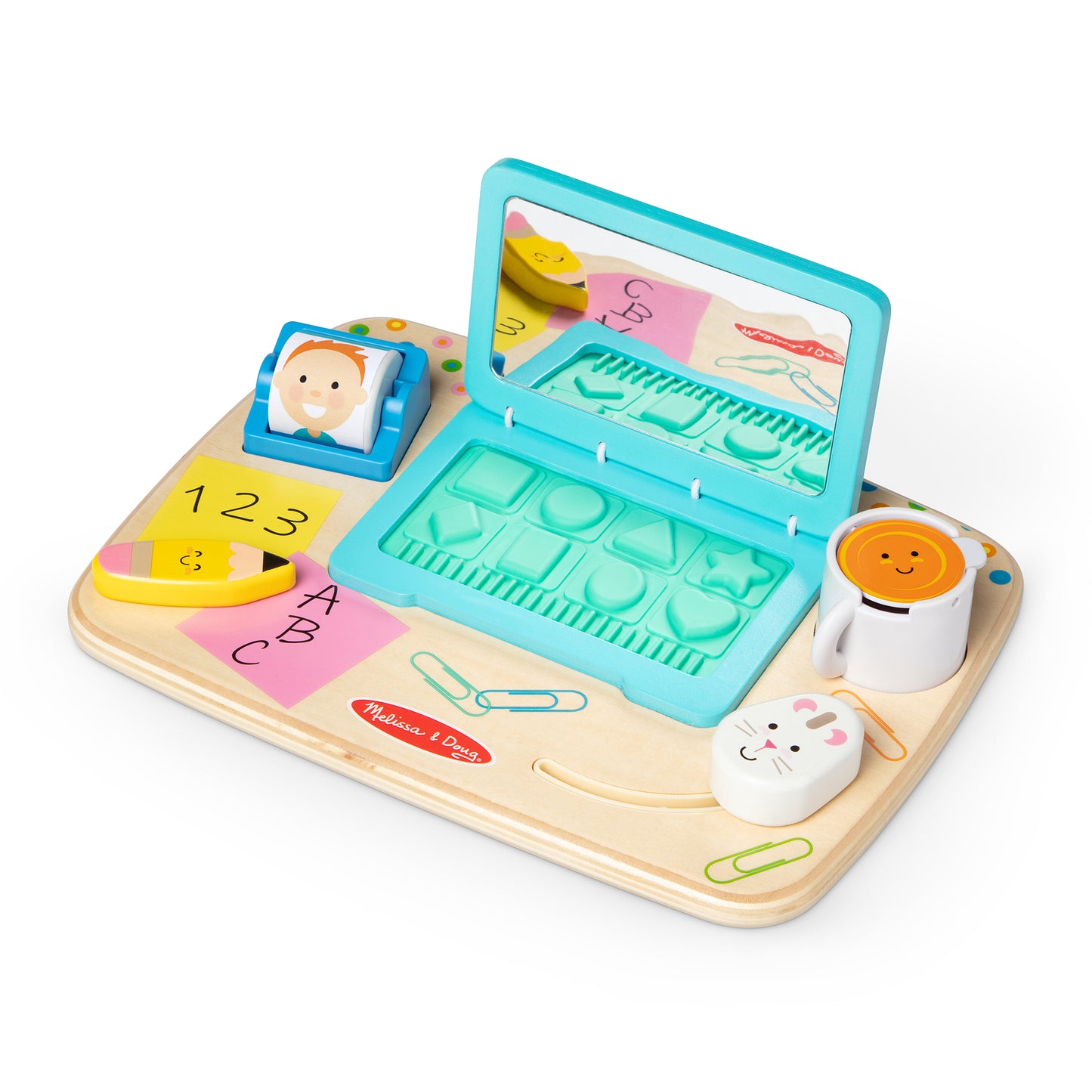 Melissa & Doug Work & Play Activity Board