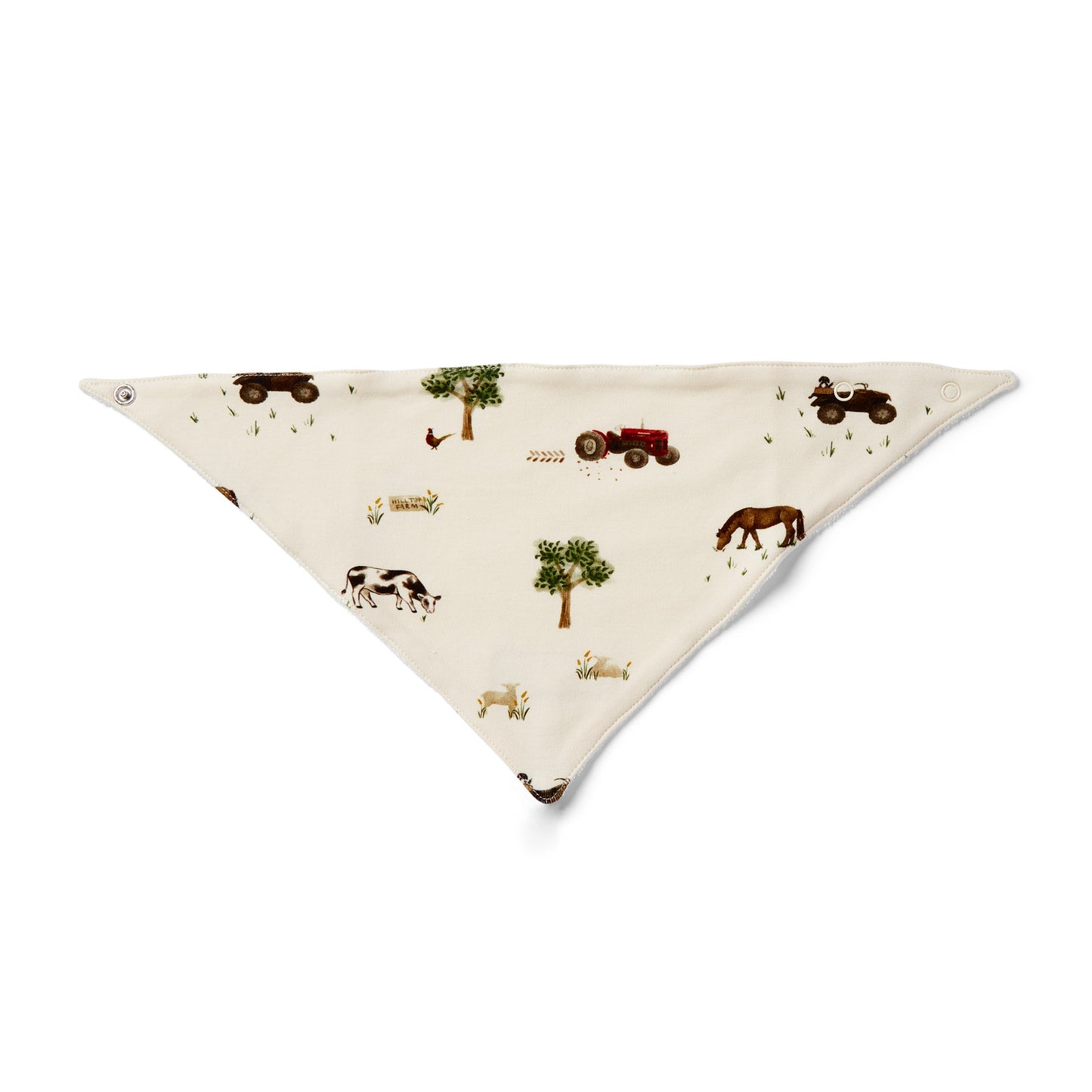 On The Farm Print Bib