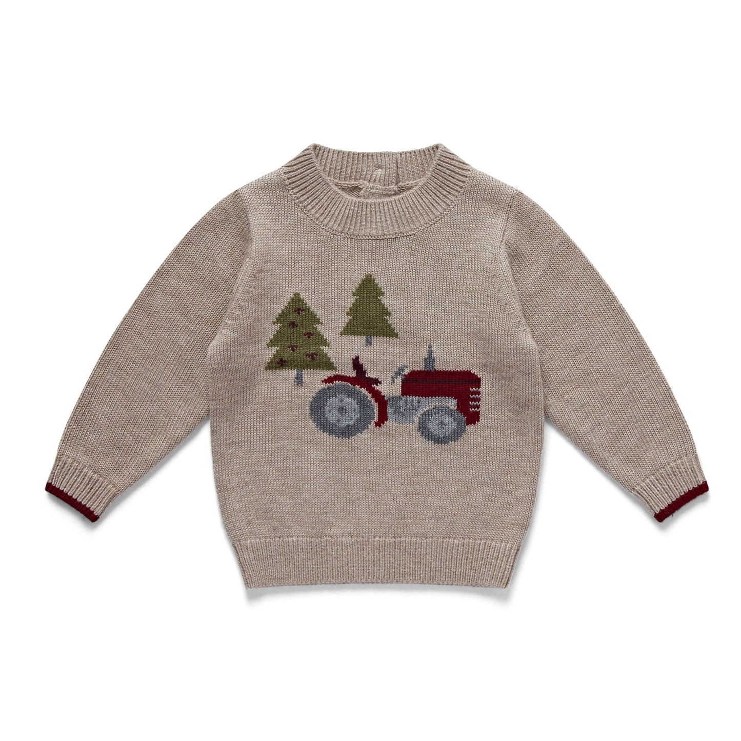 The Tractor Intarsia Jumper