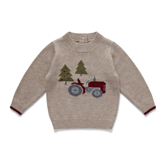 The Tractor Intarsia Jumper Wholesale