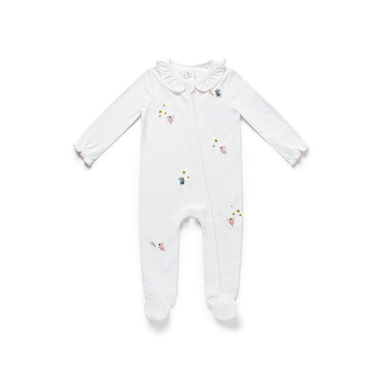 Fairy Embroidered Sleepsuit Wholesale