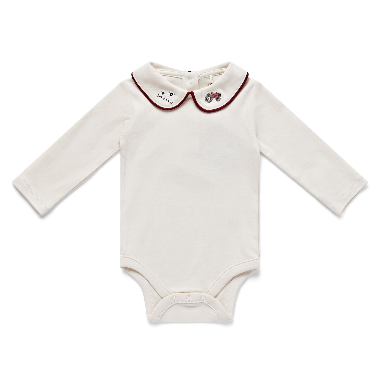 The Embroidered On The Farm Bodysuit Wholesale