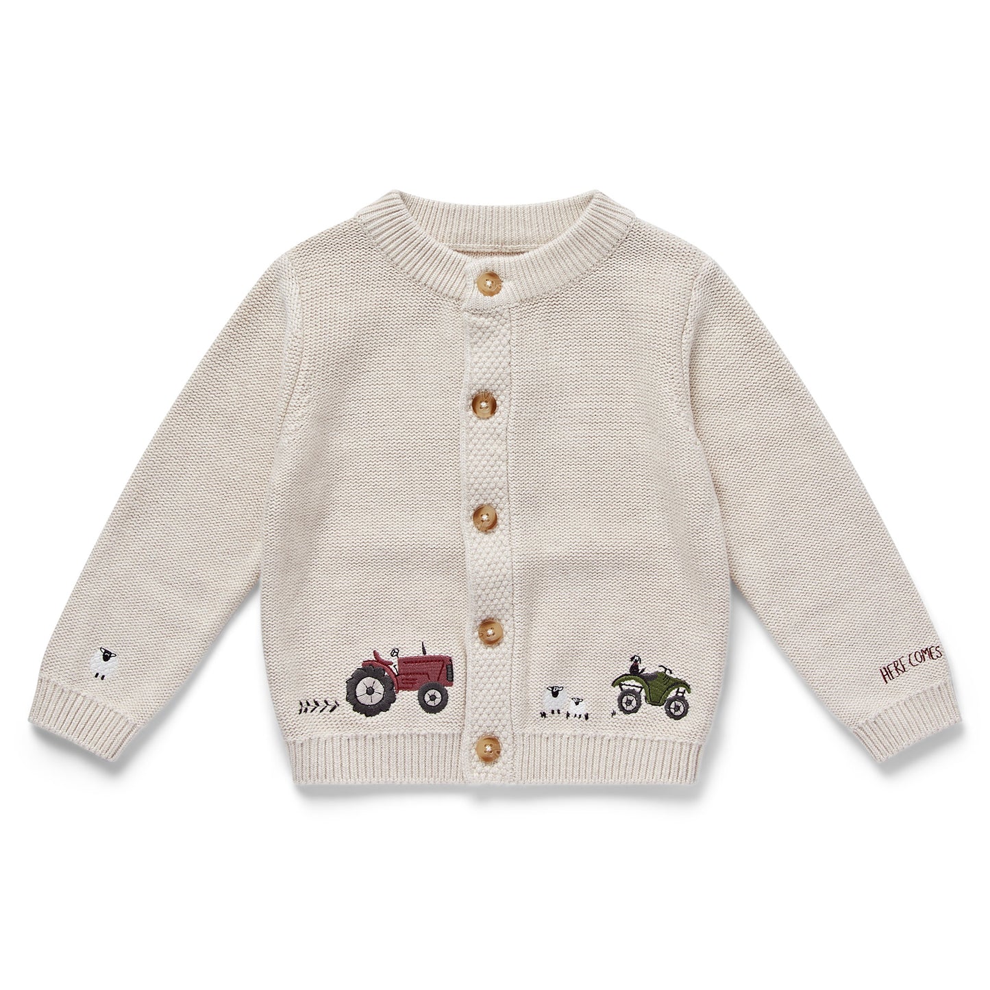 On The Farm Organic Cotton Cardigan