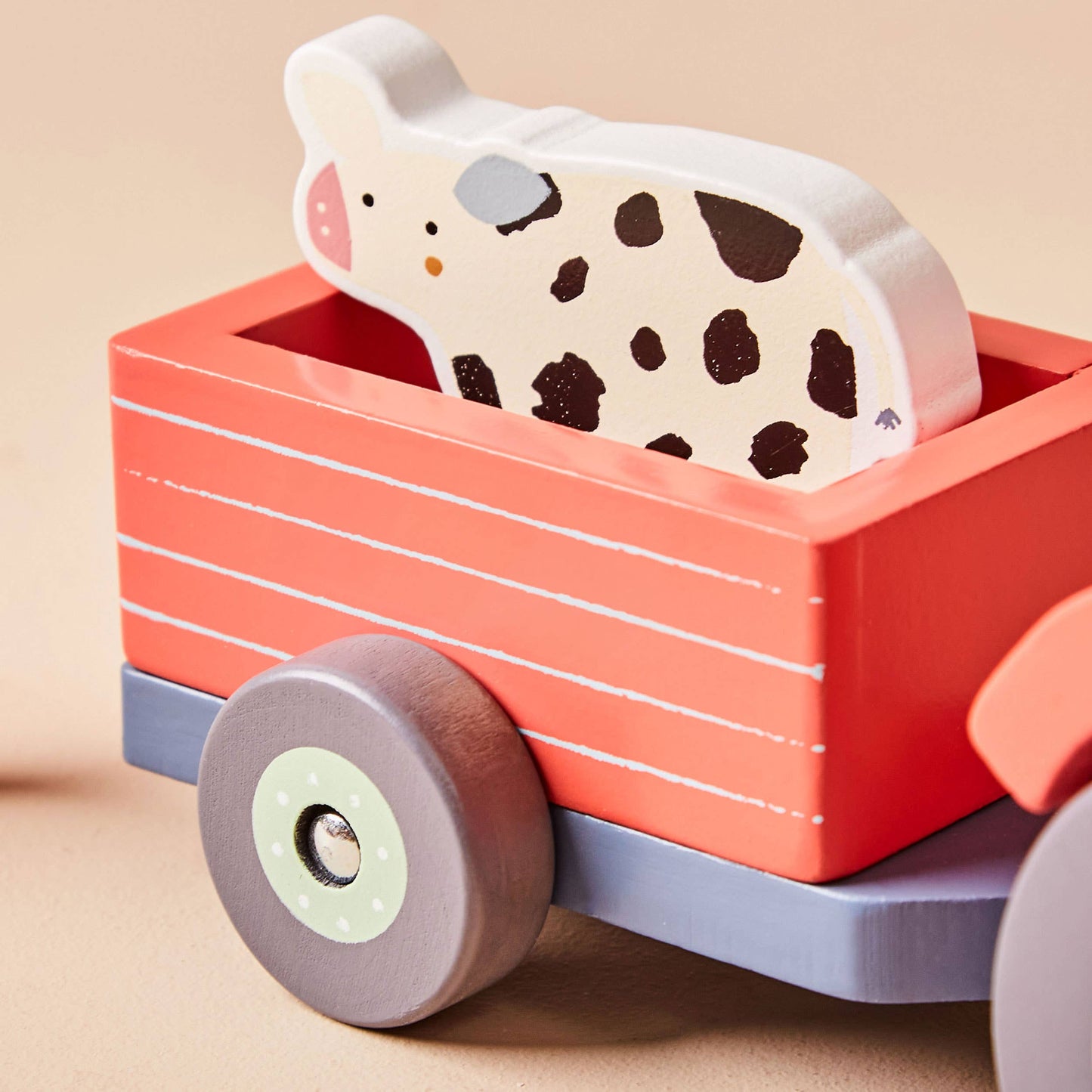 Just Bee Kids Wooden Tractor Toy FSC®