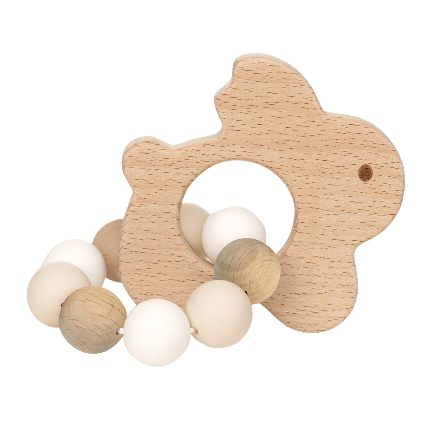 Bam Bam Eco Friendly Wooden Rabbit Teether