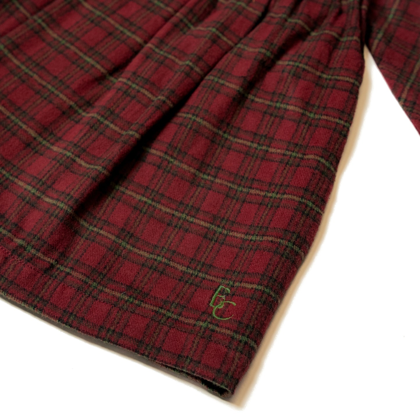 Tartan Smocked Dress