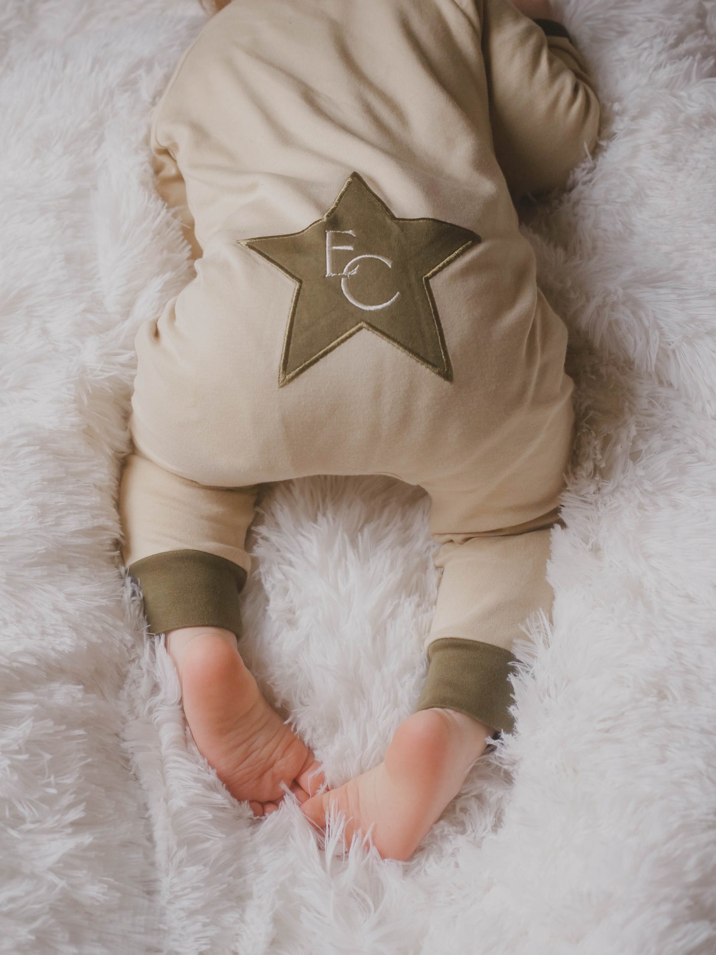 Organic Cotton Star Sleepsuit