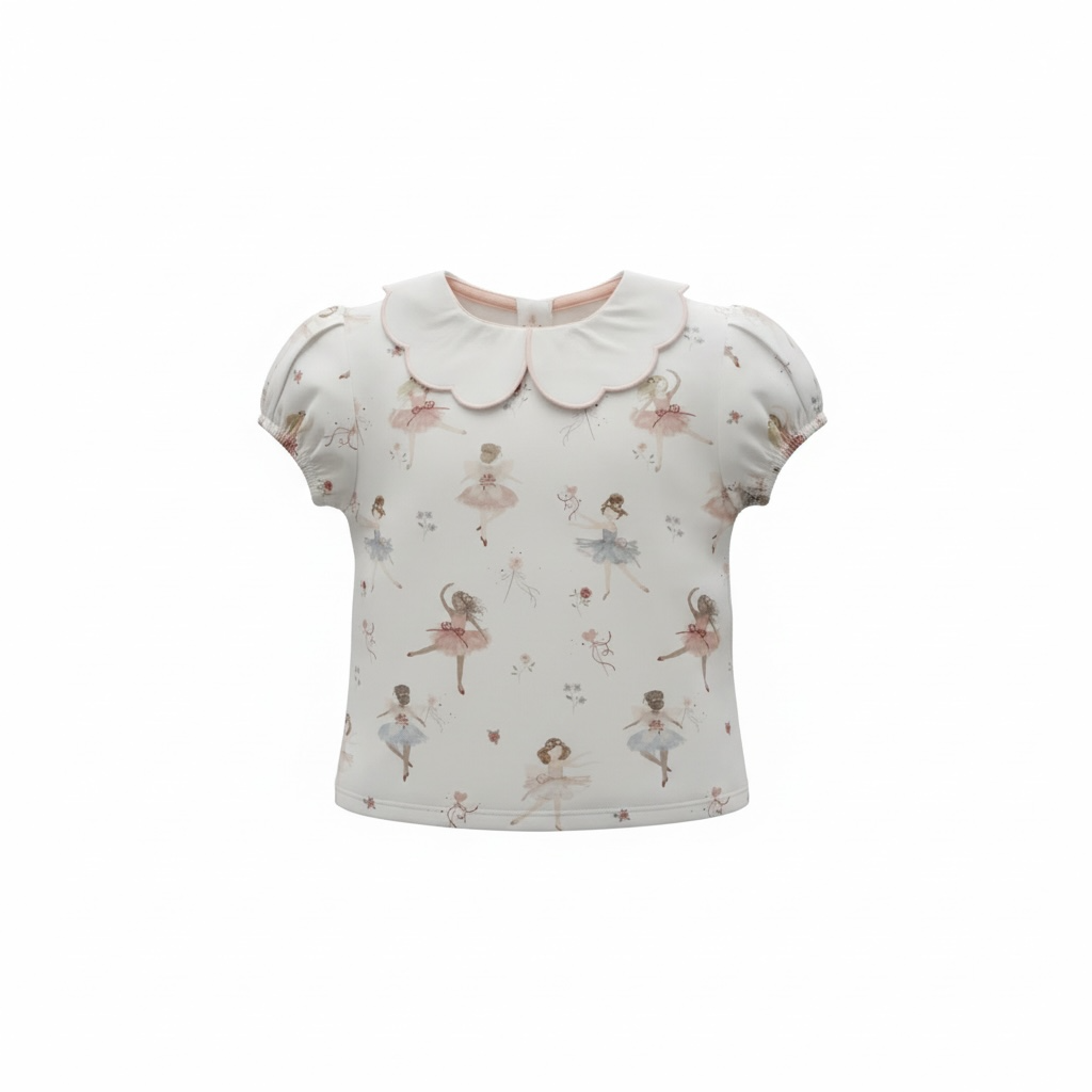 The Ballerina Puff Sleeve Top (Wholesale)