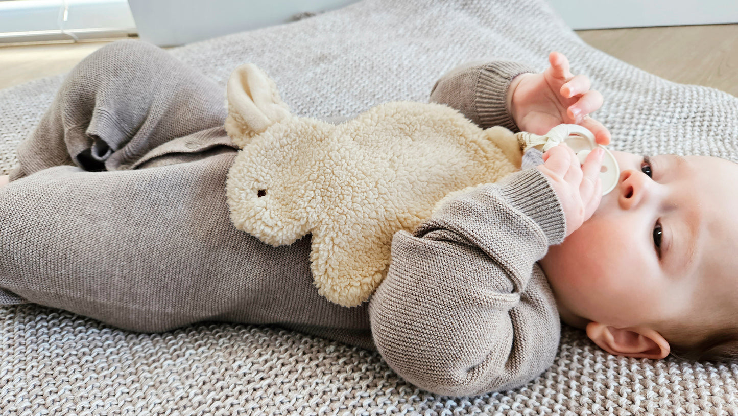 Bam Bam Recycled Rabbit comforter