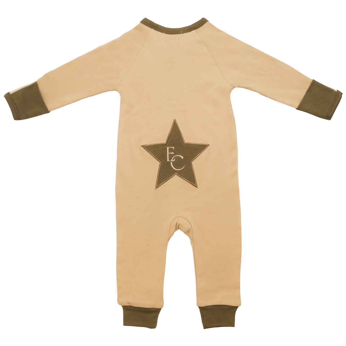 Organic Cotton Star Sleepsuit