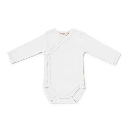 Organic Cotton Cross-Over Bodysuit