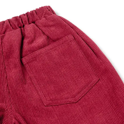 Classic Style Corduroy Trousers