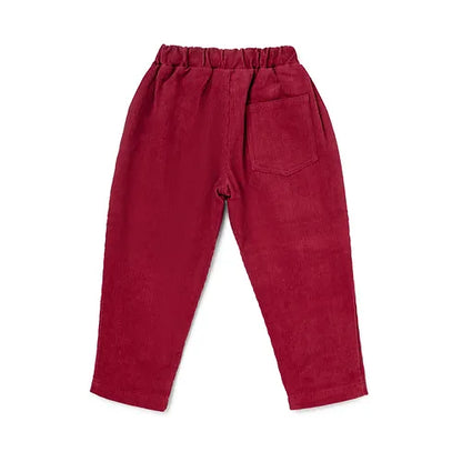 Classic Style Corduroy Trousers