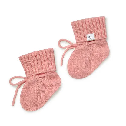100% Cashmere Baby Booties