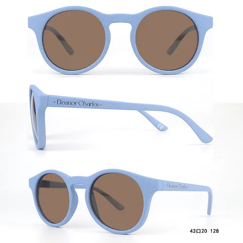 Matt Steel Blue Polarised UV400 Sunglasses