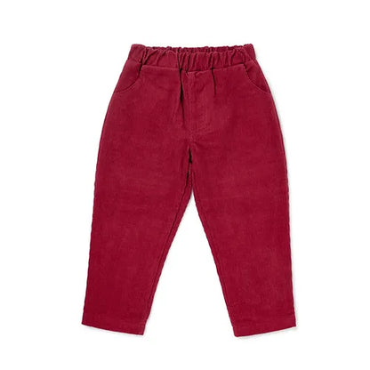 Classic Style Corduroy Trousers