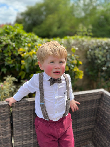 Bow Tie and Braces Set