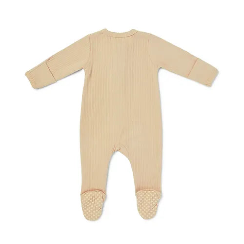 Organic Cotton Ribbed Sleepsuit - Without Personalisation