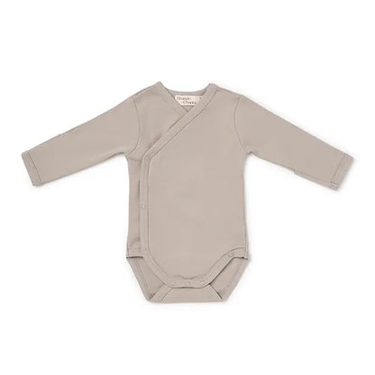 Organic Cotton Cross-Over Bodysuit