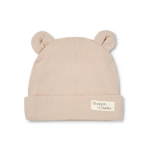 Organic Cotton Ribbed Newborn Hats