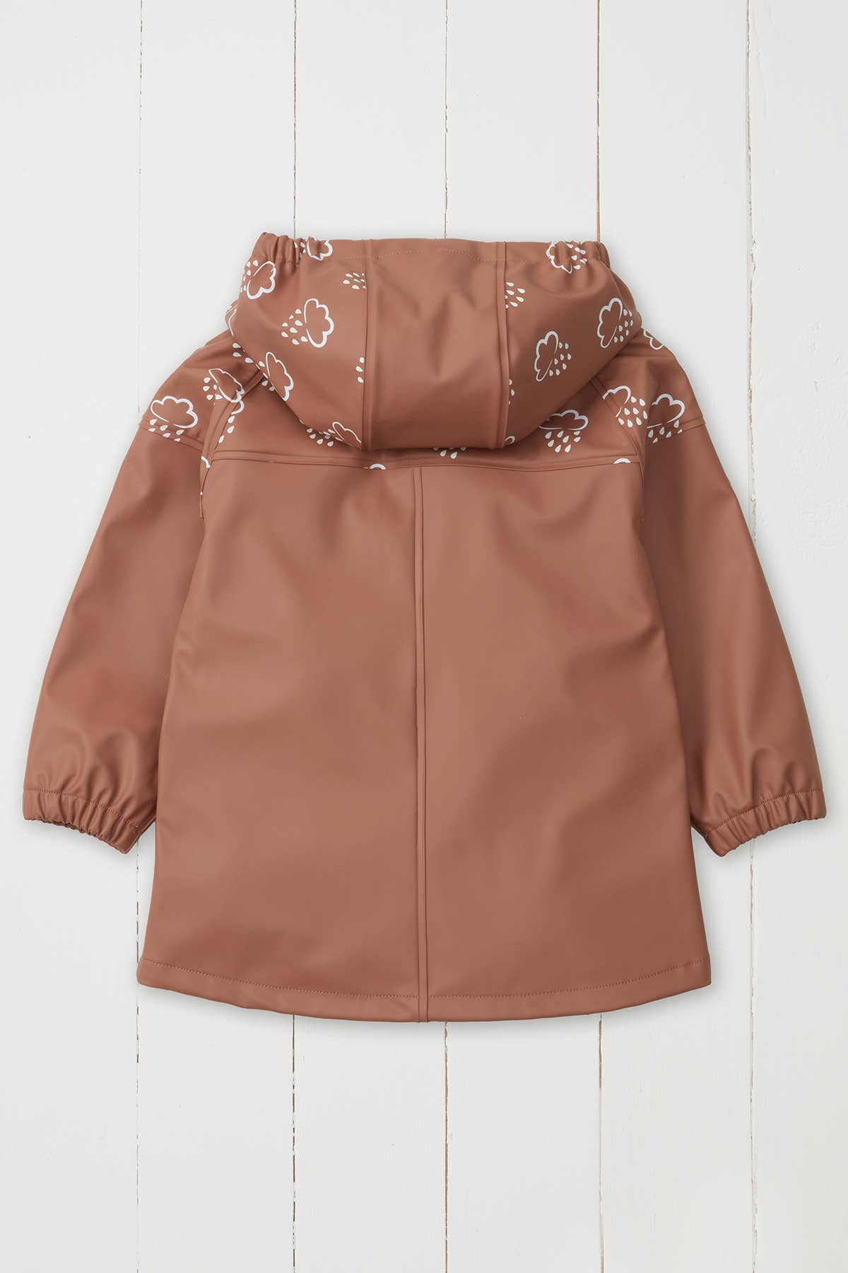 Rose Colour Changing Kids Rain Jacket