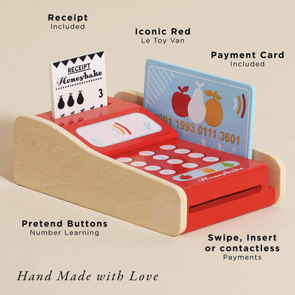 Wooden Shop Card Machine