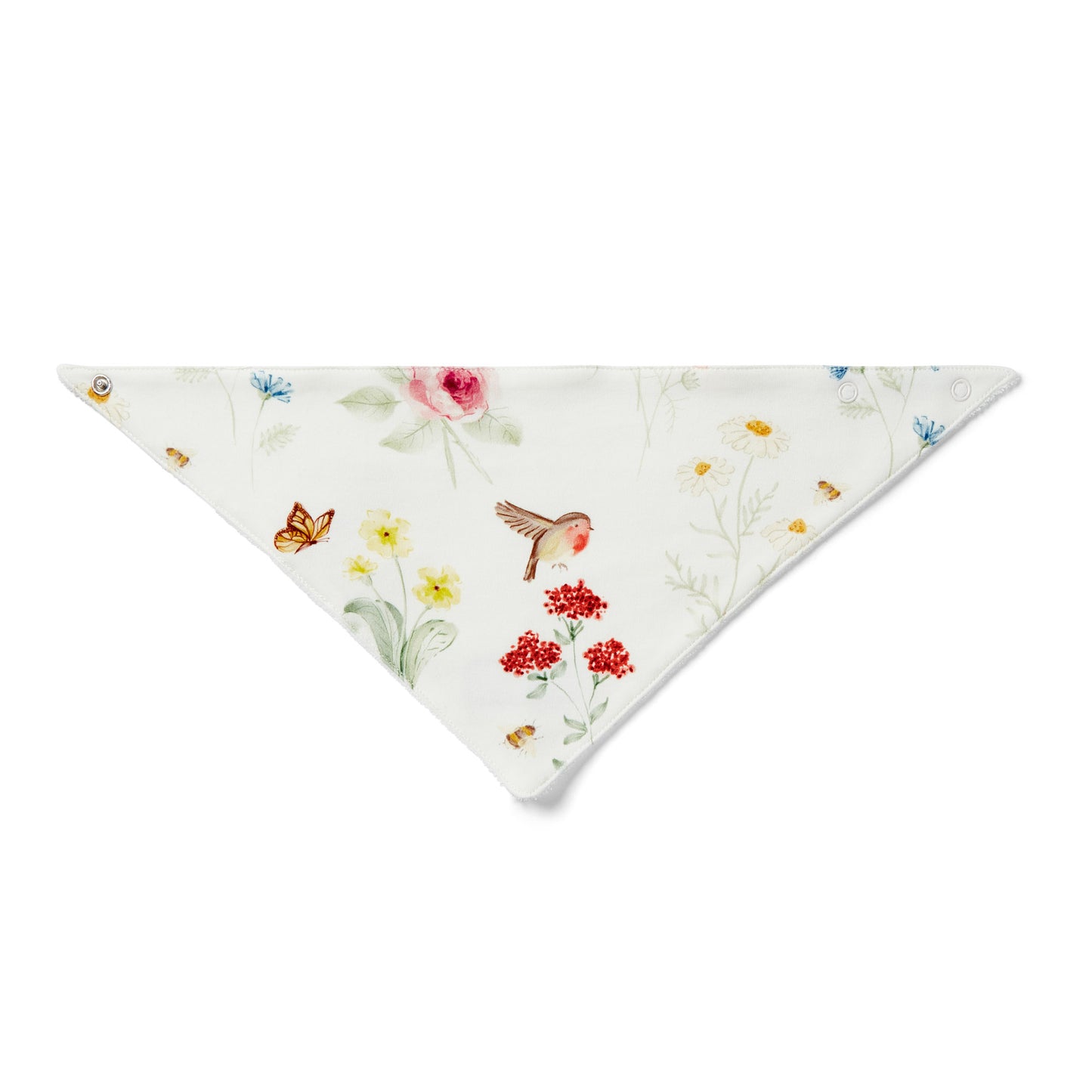 English Garden Print Bib