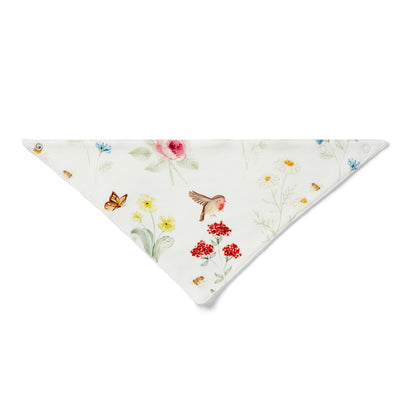 English Garden Print Bib