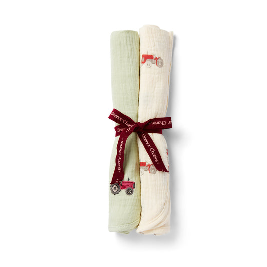 On The Farm Muslins - 2 pack