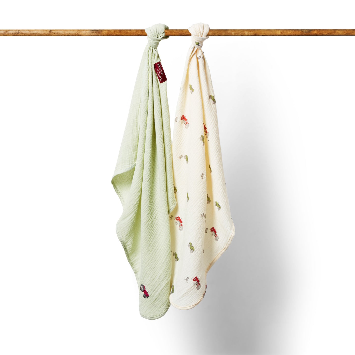 On The Farm Muslins - 2 pack