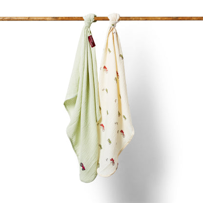 On The Farm Muslins - 2 pack