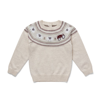 Organic Cotton Sheep Jumper