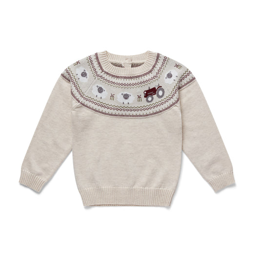 Organic Cotton Sheep Jumper