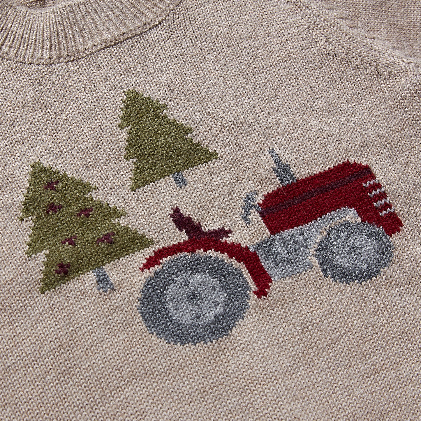 The Tractor Intarsia Jumper