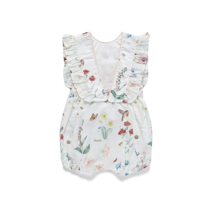 English Garden Smocked Romper