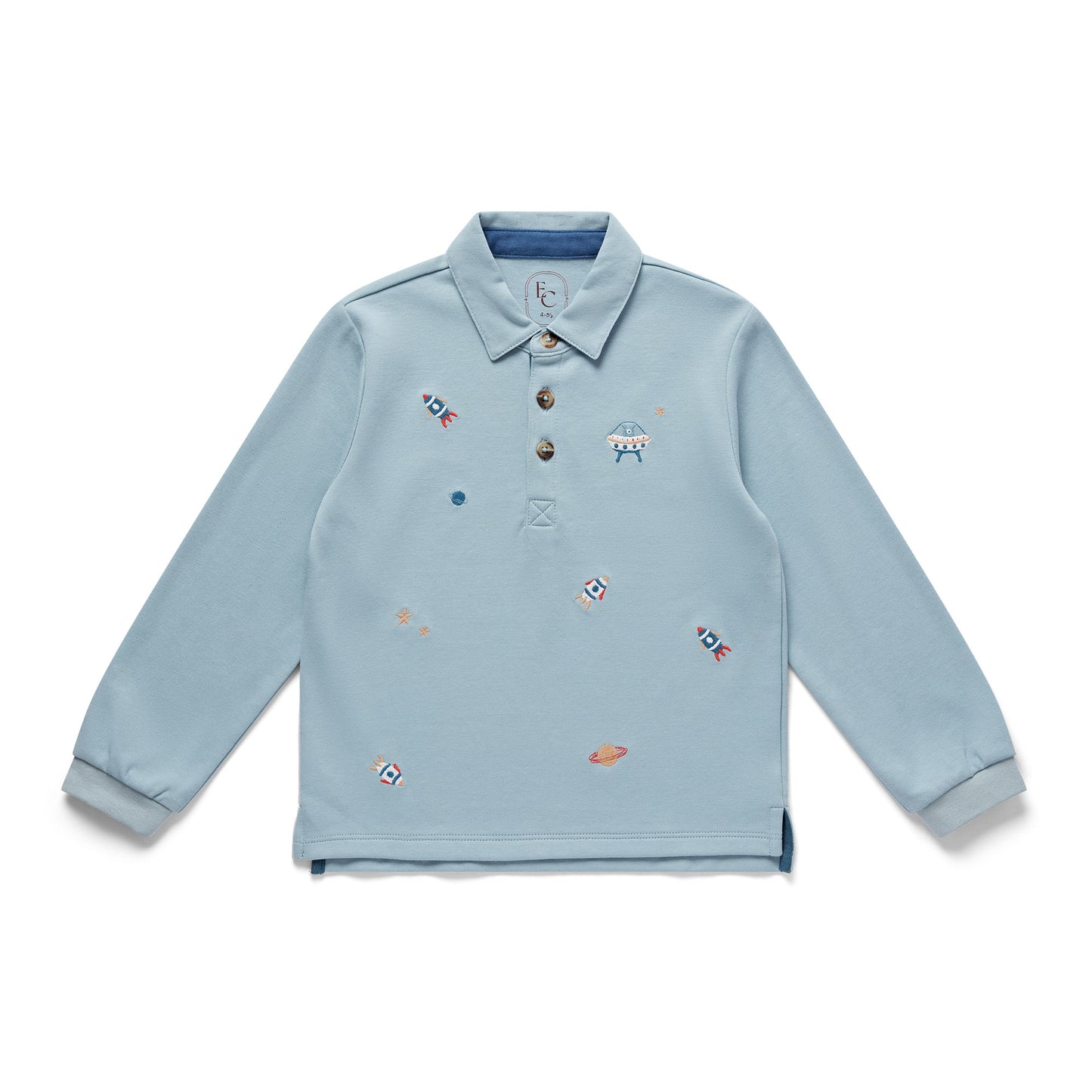 In The Stars Embroidered Polo Shirt Wholesale