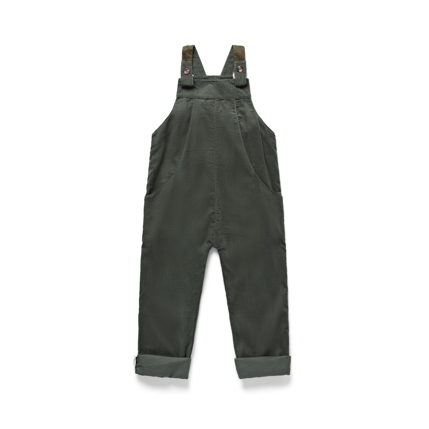 Khaki Cord Dungarees