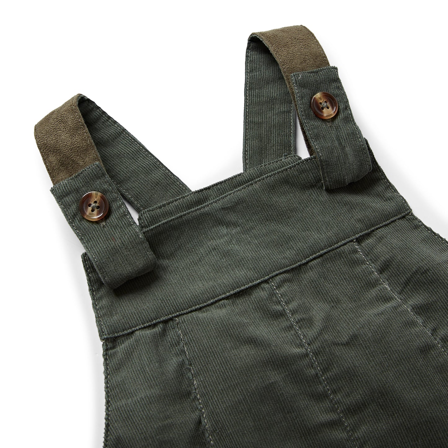Khaki Cord Dungarees