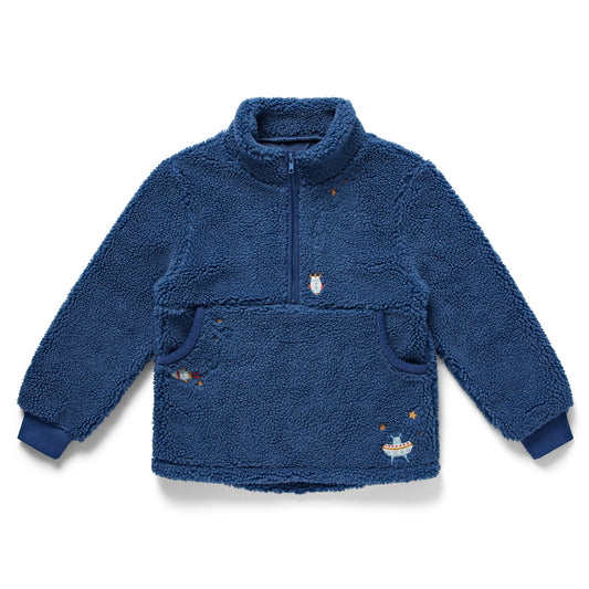 The In The Stars Sherpa Half-Zip Jumper