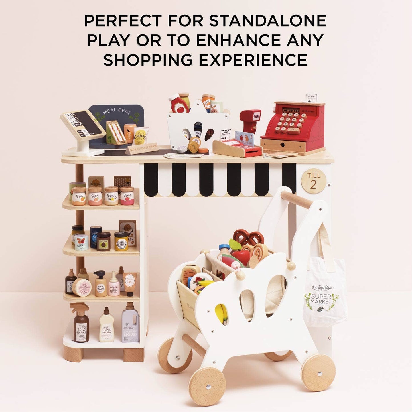 Wooden Shop Card Machine