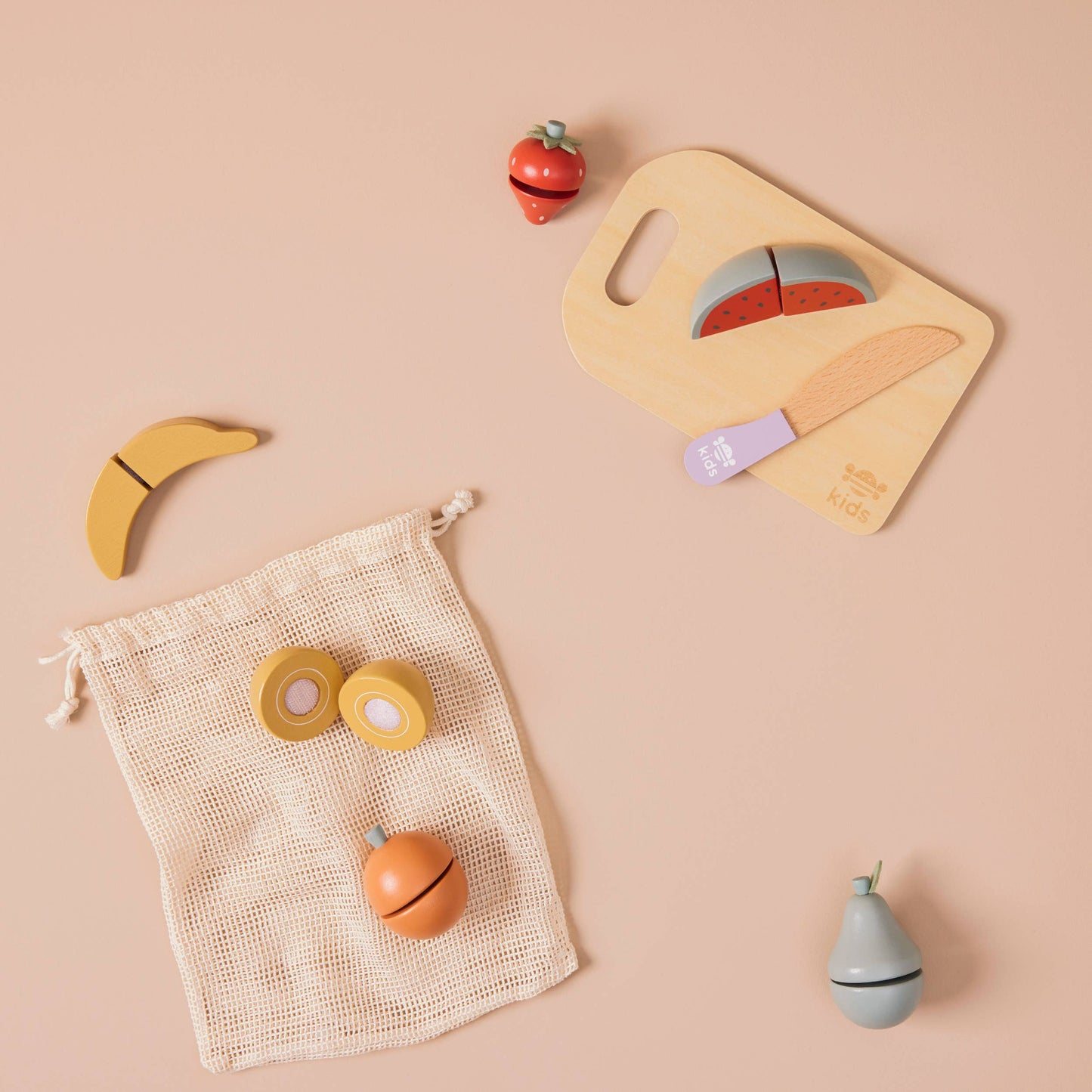 Just Bee Kids Wooden Food Playset (FSC)