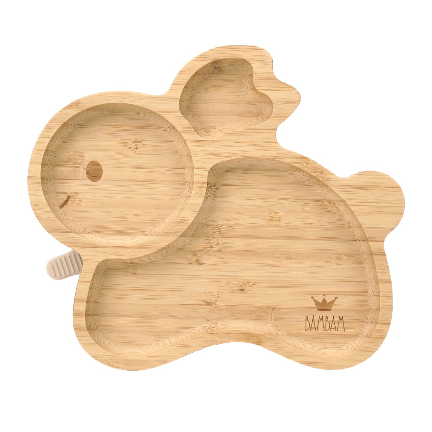 Bam Bam Bamboo Rabbit Plate