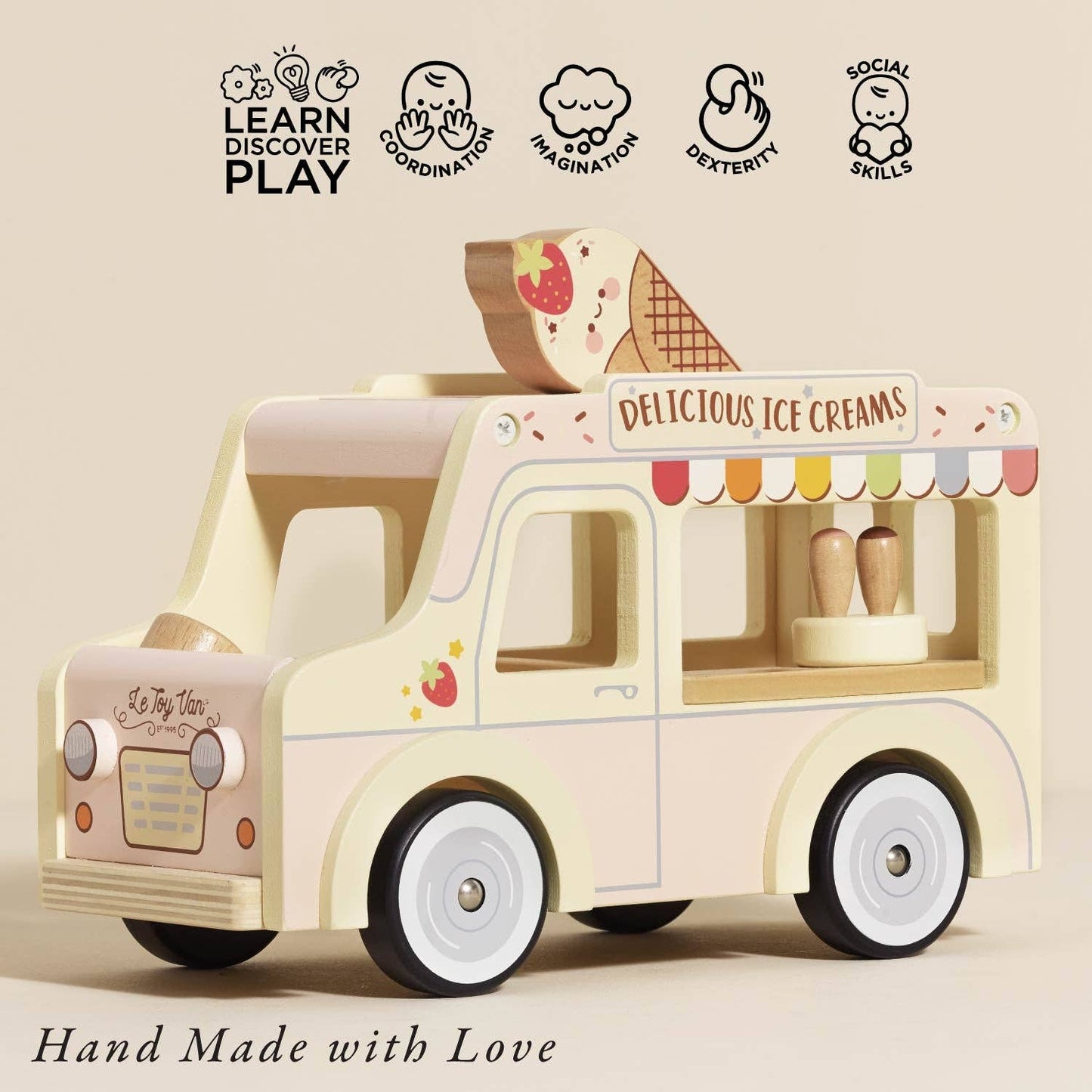 Wooden Ice Cream Van